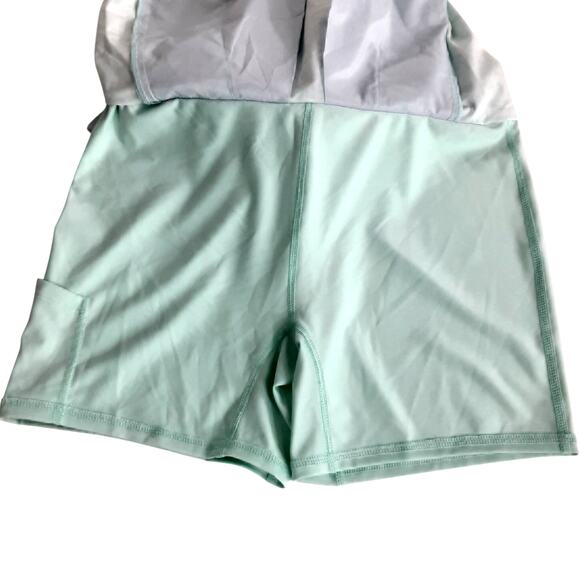 Vineyard Vines Printed Athletic Skort Aqua Sea Foam Green Womens 2 Pickleball - Picture 7 of 14